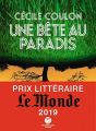Couverture Une bête au paradis Editions L'Iconoclaste 2019