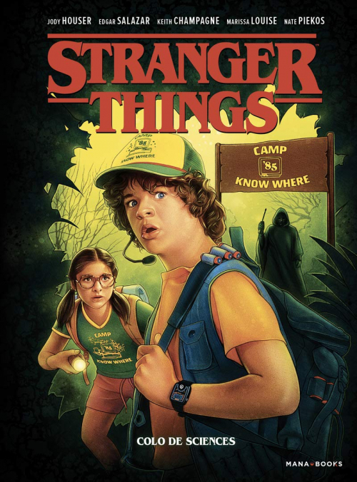 Couverture Stranger Things (Comics), tome 4 : Colo de sciences