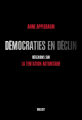 Couverture Démocraties en déclin Editions Grasset 2021