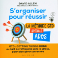 Couverture S'organiser pour réussir : la méthode GTD spéciale ados Editions Alisio 2020