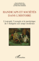 Couverture Handicaps et sociétés dans l'histoire Editions L'Harmattan 2010