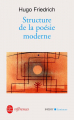 Couverture Structure de la poésie moderne  Editions Le Livre de Poche (Références) 1999