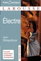 Couverture Électre Editions Larousse (Petits classiques) 2008