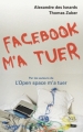 Couverture Facebook m'a tuer Editions NiL 2011