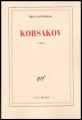 Couverture Korsakov Editions Gallimard  (Blanche) 2004