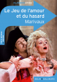 Couverture Le jeu de l'amour et du hasard Editions Belin / Gallimard (Classico - Lycée) 2011