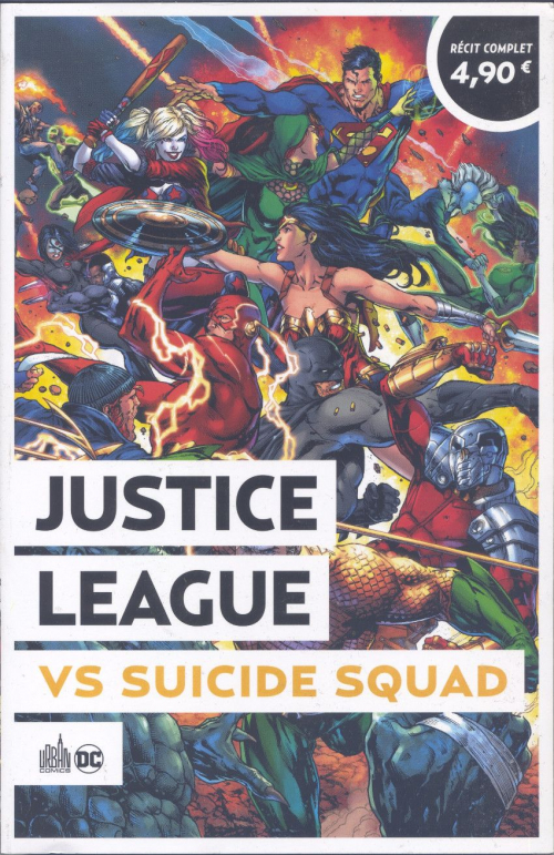 Couverture Justice League vs. Suicide Squad