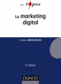 Couverture Le marketing digital Editions Dunod 2016