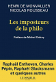 Couverture Les imposteurs de la philo Editions Le Passeur 2019
