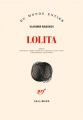 Couverture Lolita Editions Gallimard  (Du monde entier) 2021