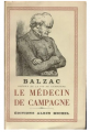 Couverture Le médecin de campagne Editions Albin Michel 1960