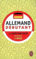 Couverture Allemand débutant Editions Le Livre de Poche 2008