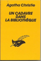 Couverture Un cadavre dans la bibliothèque Editions Le Masque 1992