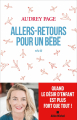 Couverture Allers-retours pour un bébé Editions Albin Michel 2020