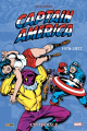 Couverture Captain America, intégrale, tome 14 : 1976-1977 Editions Panini (Marvel Classic) 2021