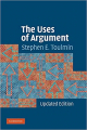 Couverture The Uses of Argument Editions Cambridge university press 2003