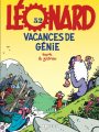 Couverture Léonard, tome 52 : Vacances de génie Editions Le Lombard 2021