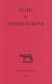 Couverture Traité de physiognomonie Editions Les Belles Lettres 2003