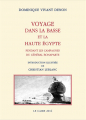 Couverture Voyage dans la Basse et la Haute Egypte Editions Pygmalion 1990