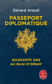 Couverture Passeport diplomatique Editions Le Livre de Poche 2021