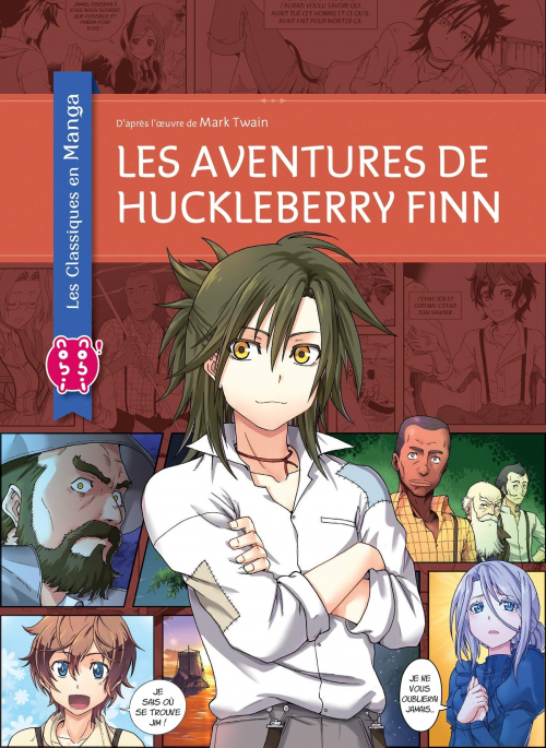 Couverture Les aventures de Huckleberry Finn (Manga)