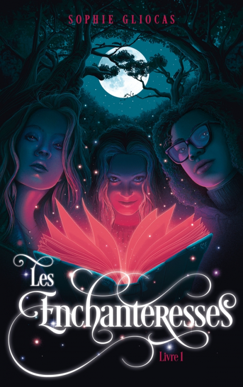 Couverture Les Enchanteresses, tome 1 : et le grimoire volé