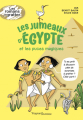 Couverture Les jumeaux d'Egypte et les puces magiques Editions Magnard 2021