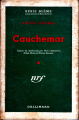 Couverture Cauchemar Editions Gallimard  (Série Blême) 1949