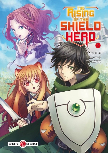 Couverture The Rising of the Shield Hero, tome 01
