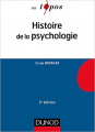 Couverture Histoire de la psychologie - 2e éd.  Editions Dunod 2016