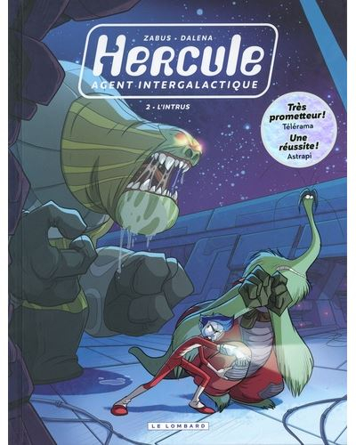 Couverture Hercule, Agent Intergalactique, tome 2 : L'intrus