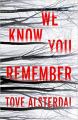 Couverture We Know You Remember Editions Harper 2021