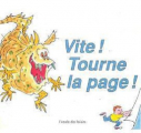 Couverture Vite ! Tourne la page ! Editions L'École des loisirs 1992