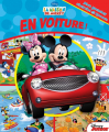Couverture Mon premier cherche et trouve : La maison de Mickey : En voiture ! Editions Presses Aventure 2014