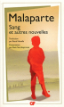 Couverture Sang Editions Arthaud Flammarion 2010