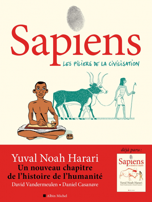 Couverture Sapiens, tome 2 : Les piliers de la civilisation