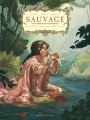 Couverture Sauvage : Biographie de Marie-Angélique Le Blanc (1712-1775) Editions Delcourt (Mirages) 2015