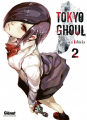 Couverture Tokyo Ghoul, tome 02 Editions Glénat (Manga poche) 2016