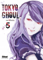 Couverture Tokyo Ghoul, tome 05 Editions Glénat (Manga poche) 2017