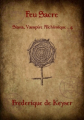 Couverture Siana, Vampire Alchimique, tome 4 : Feu Sacré Editions M. E. Sharpe 2012