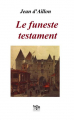 Couverture Le funeste testament Editions Le grand-chatelet 2015