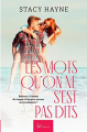 Couverture Les mots qu'on ne s'est pas dits Editions So romance 2020
