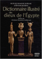 Couverture Dictionnaire illustré des dieux de l'Egypte Editions du Rocher (Champollion) 2003