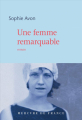 Couverture Une femme Remarquable Editions Mercure de France 2021