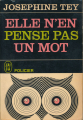 Couverture Elle n'en pense pas un mot Editions J'ai Lu (Policier) 1965