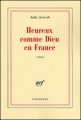 Couverture Heureux comme Dieu en France Editions Gallimard  (Blanche) 2002
