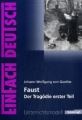 Couverture Faust : Première partie de la tragédie Editions Schöningh (Einfach Deutsch) 1999