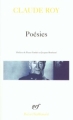 Couverture Poésies Editions Gallimard  (Poésie) 2009