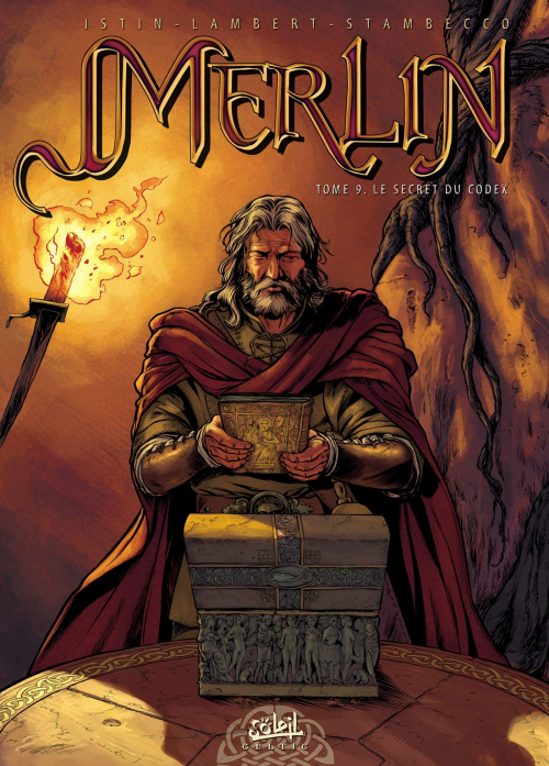 Couverture Merlin, tome 09 : Le secret du codex