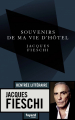 Couverture Souvenirs de ma vie d'hôtel Editions Fayard 2021